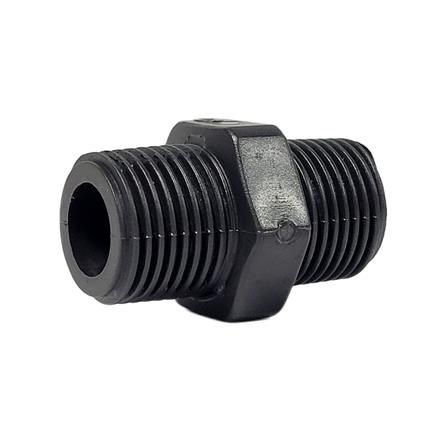 ATKC POLY FITTING EQUAL NIPPLE 1/2"