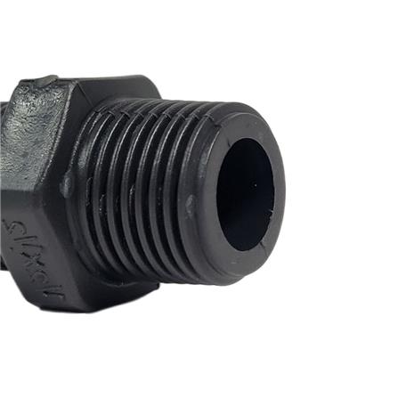 ATKC POLY FITTING EQUAL NIPPLE 1/2"