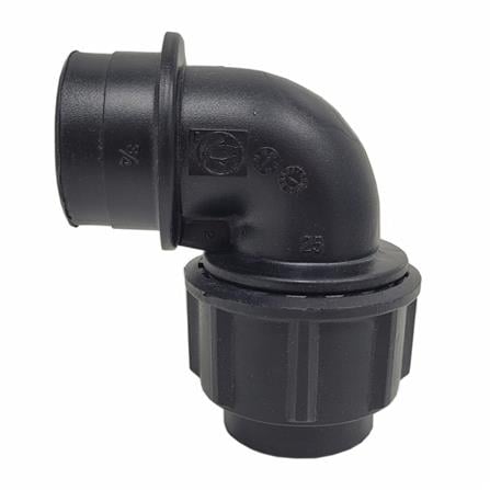 ATKC POLY FITTINGS FEMALE BEND 32MM x 3/4"