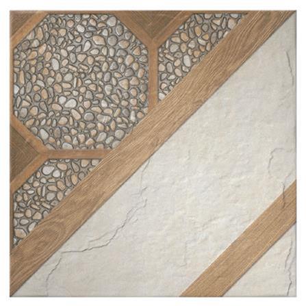 TARA FLOORTILE 40X40CM VIENKA-BROWN 0.96M2