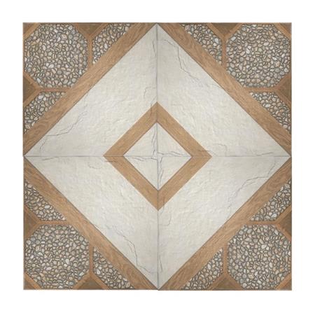 TARA FLOORTILE 40X40CM VIENKA-BROWN 0.96M2