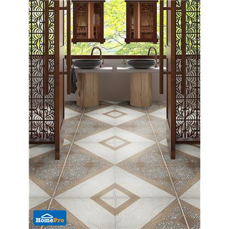 TARA FLOORTILE 40X40CM VIENKA-BROWN 0.96M2