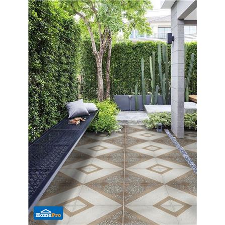 TARA FLOORTILE 40X40CM VIENKA-BROWN 0.96M2