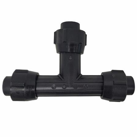 HANSEN POLY FITTINGS EQUAL TEE 32MM x 32MM