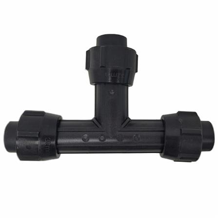 HANSEN POLY FITTING EQUAL TEE 25MM x 25MM