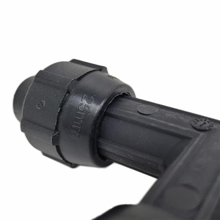 HANSEN POLY FITTING EQUAL TEE 25MM x 25MM