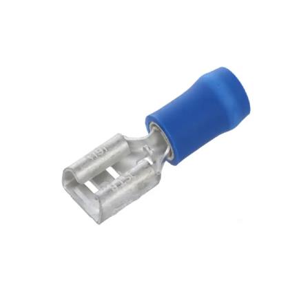 CONNECTOR SPADE(F) 6.6MM BLUE 12S ZEATAR