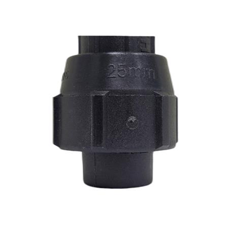 HANSEN FITTING STRAIGHT COUPLING 25MM x 25MM