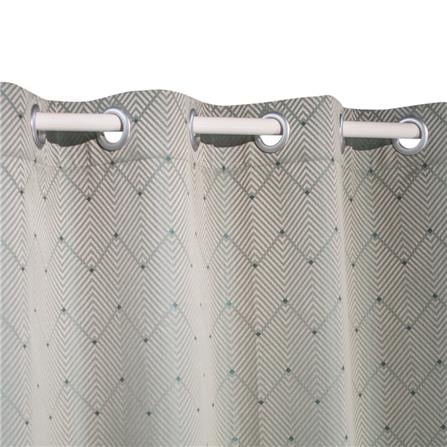 HLS ZOOMA EYELET CURTAIN 140X280 GREEN