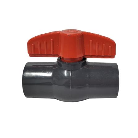 ATKC PVC COMPACT BALL VALVE 1/2" THREAD END