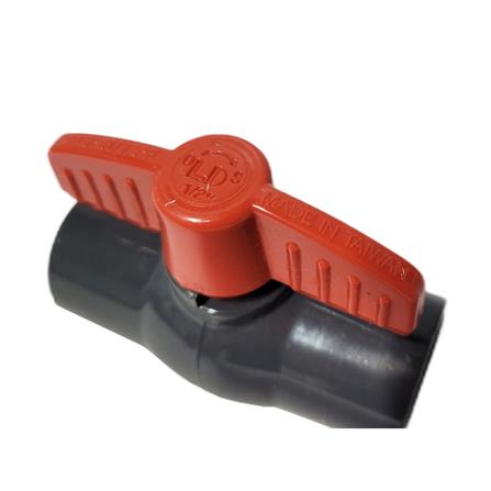 ATKC PVC COMPACT BALL VALVE 1/2" THREAD END