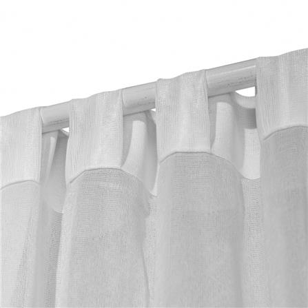 HLS STEAM SHEER CURTAIN 140X220 WHITE