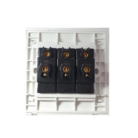 16A 3 GANG 1 WAY SWITCH MQ8103-1W SELAMAT