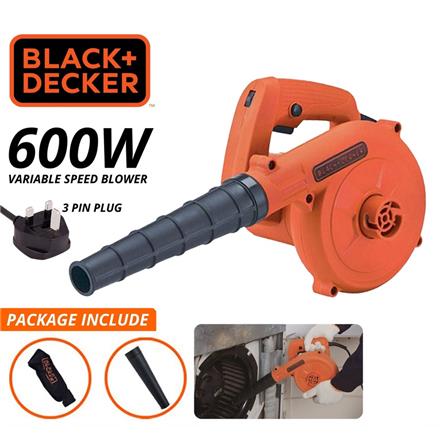 BLACK & DECKER BLOWER BD8600 W20xD22xH24CM 600W ORANGE