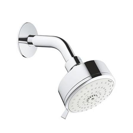 GROHE SHOWER HEAD 3 FUNCTION 10CM 26090001 CHROME
