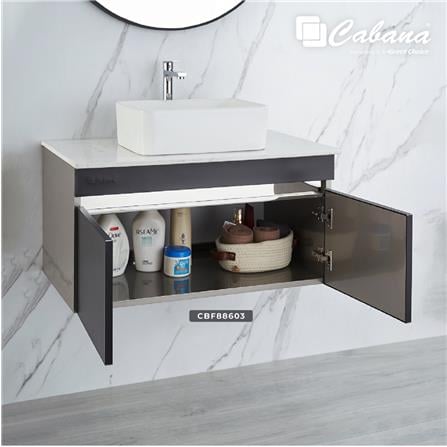 CABANA TABLETOP COUNTER WASHBASIN CBF88603 BLACK
