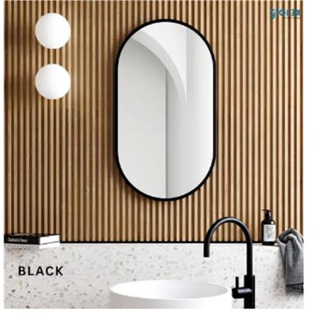 MODERN BATH MIRROR NEMO 1910 50X39.5CM BLACK