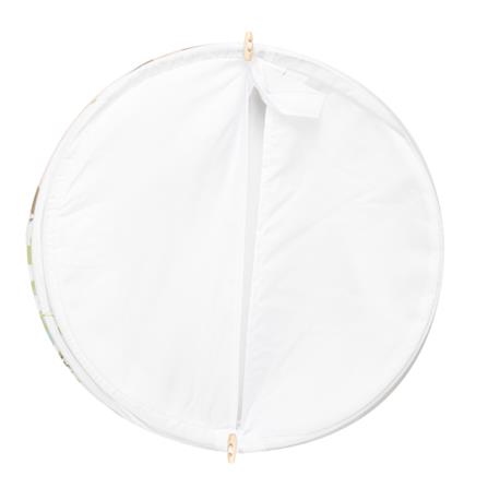 MOYA LAUNDRY BAG HA10149A WHITE WITH PATTERN H55XW42XD42 CM