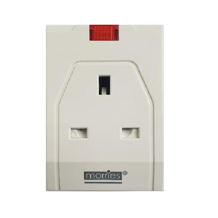 3PIN 1WAY+2USB ADPT MS-3L2USB MORRIES