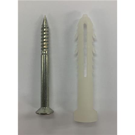 AMAN WALL PLUG + SCREW @8x2" 10S WPS-0820