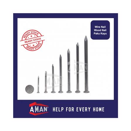 AMAN IRON WIRE NAIL IWN-012 1-1/4" 50EACH