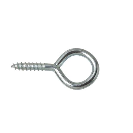 AMAN NICKEL-PLATED IRON SCREW EYE @4 12s CSE-04