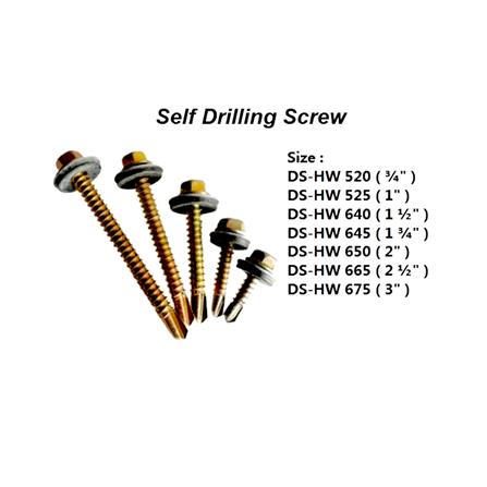 AMAN ZY SELF-DRILL ROOFING SCREW 525 DS-HW525