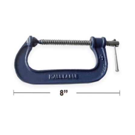 VENUS 8" MALLEABLE IRON G-CLAMP (HEAVY)