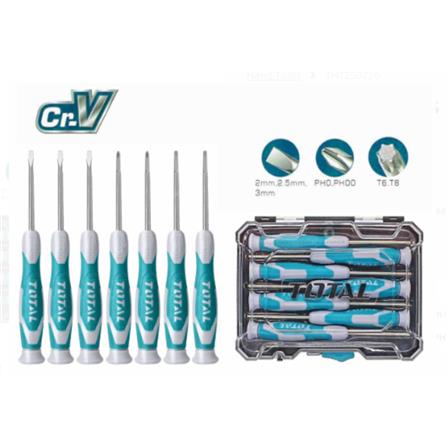 TOTAL 7ea PRECISION SCREWDRIVER THT250726