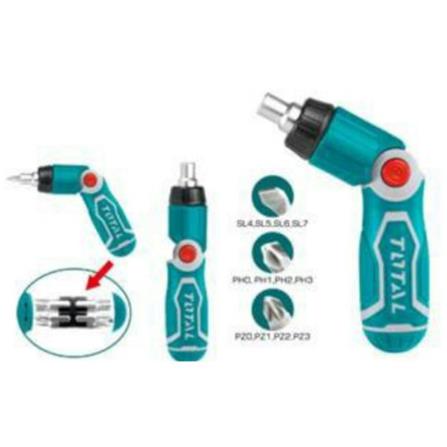 TOTAL 13 in 1 RATCHET SCREWDRIVER TACSD30136