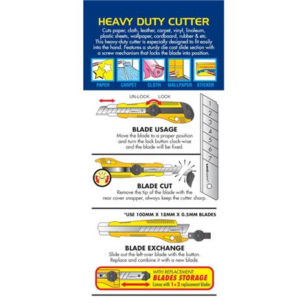 18MM METAL  UNICORN  CUTTER