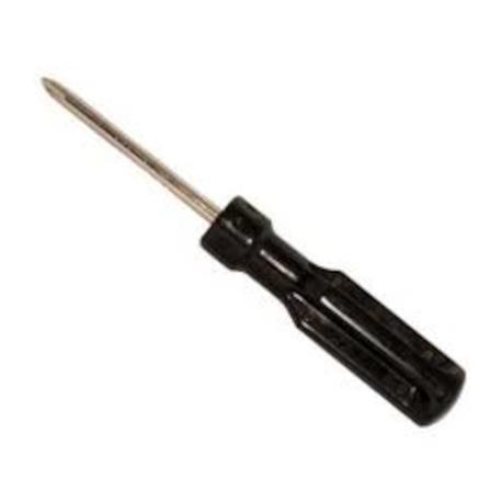 AMAN 2 WAYS INTERCHANGEABLE SCREWDRIVER  3" (BLACK)