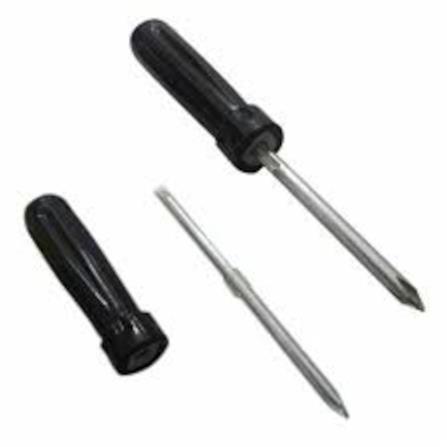 AMAN 2 WAYS INTERCHANGEABLE SCREWDRIVER  3" (BLACK)