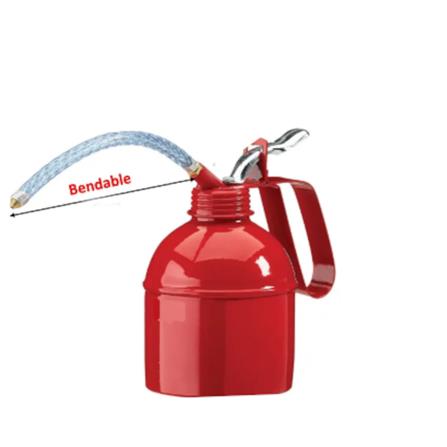 VENUS METAL OIL CAN WITH FLEXIBLE SPOUT 300cc