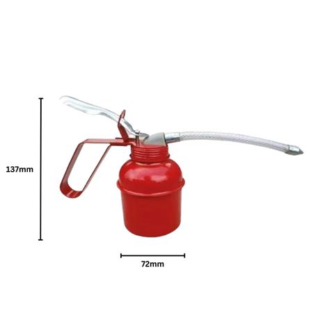 VENUS METAL OIL CAN WITH FLEXIBLE SPOUT 300cc
