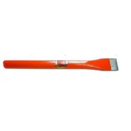 8" FLAT  IRON BULL CONCRETE CHISEL ORANGE