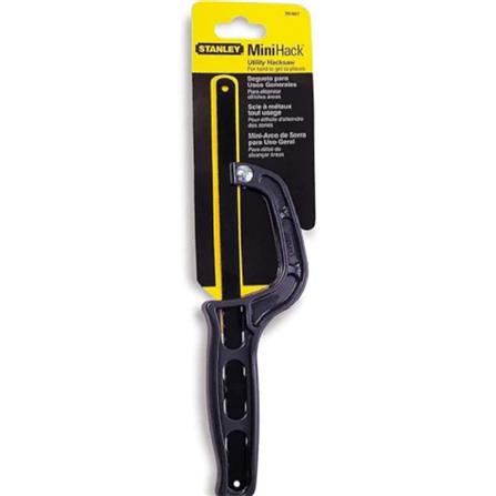 STANLEY 10" MINI HACK SAW BLACK
