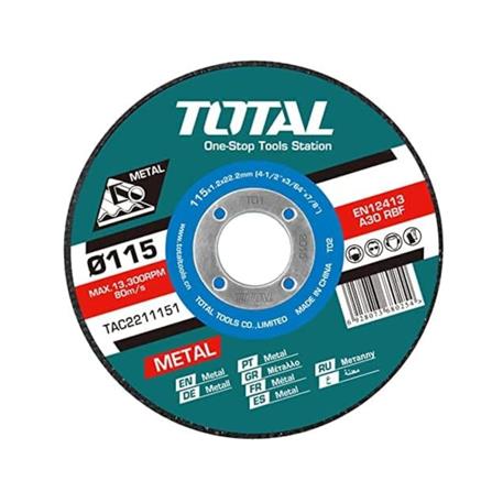 TOTAL  16MM METAL CUTTING  GRINDING DISC