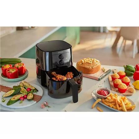 PHILIPS AIR FRYER HD9200/91 BLACK 1400WATT 4.1LITER ANALOGUE