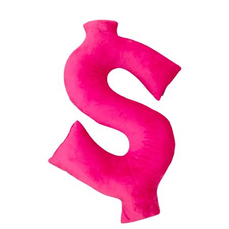 CUSHION SAN TOSHIKI  98X50CM CUSHION DOLLAR RED