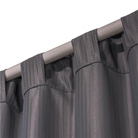 HLS SHEER CURTAIN HIDDEN TAP HOLMA 140X280CM GRAY