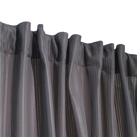 HLS SHEER CURTAIN HIDDEN TAP HOLMA 140X250CM GRAY