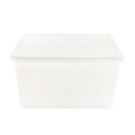 STACKABLE STORAGE BOX WITH LID STACKO 5225 60L 40.9X59X32.8CM WHITE