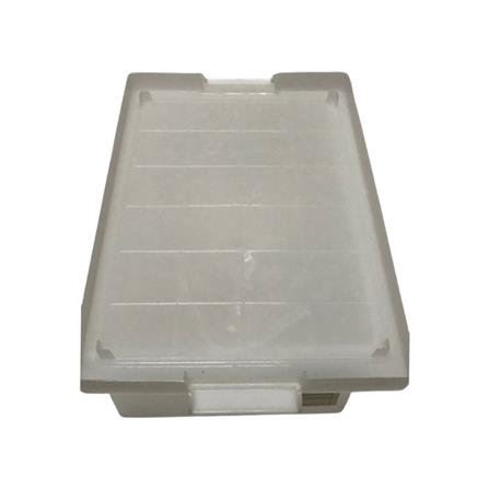 SMALL BOX WITH LID STACKABLE 28.4X42X16.6 5222 WHITE
