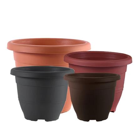 BABA BIO ROUND POT  EG-260 WHITE