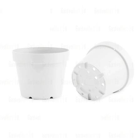 BABA BIO ROUND POT  TN-3450-A WHITE