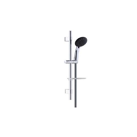 RUBINE SHOWER HEATER NON PUMP WITH HAND SHOWER S700N-CCB CARBON BLACK (CHROME ACCESSORIES SHOWER SET))