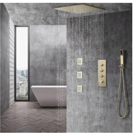 MODERN DEPOT SHOWER HEAD 20CM RSF-805Q-GUN METAL (H9XW40XD20 CM)