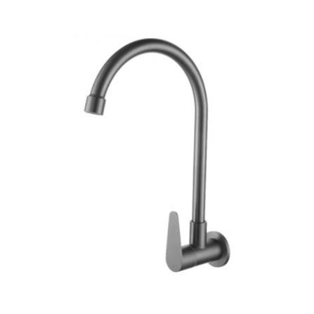 MODERN DEPOT SINK FAUCET SINGLE WALL U SPOUT KITCHEN TAP TF-SPSU-03MG SS(PSCCF)