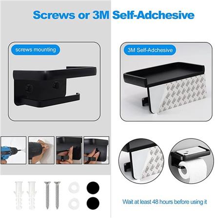 MODERN DEPOT TISSUE HOLDER ATH-208 GUN METAL (H20xW25 CM)